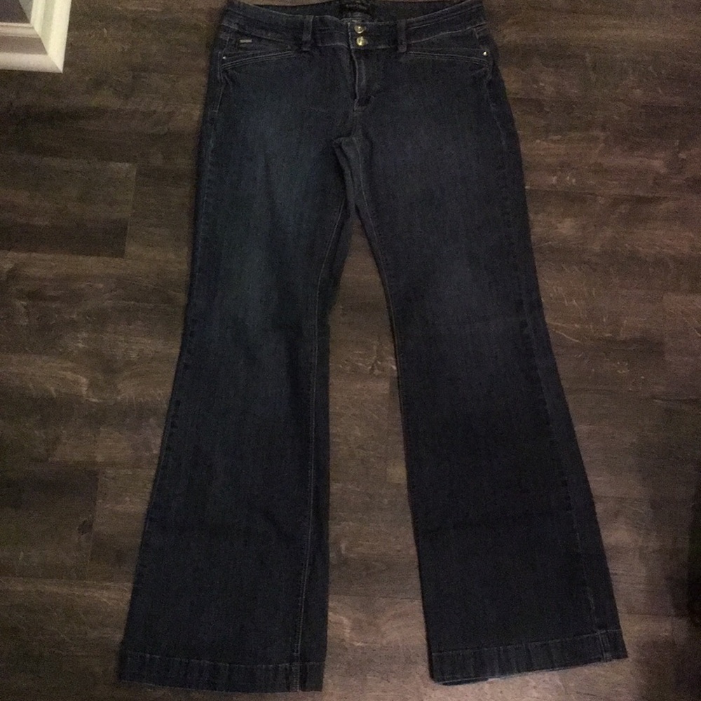 White House Black Market Trouser Leg Jean